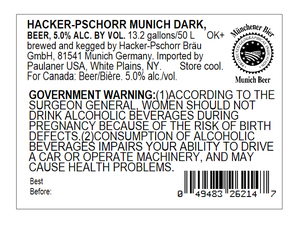 Hacker-pschorr Munich Dark