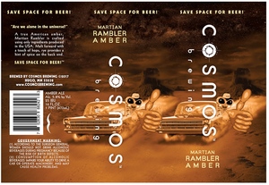 Cosmos Brewing Martian Rambler