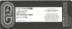 De Garde Brewing Autre Grand Rouge