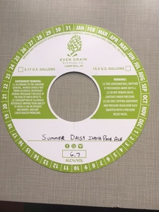 Ever Grain Brewing Co. Summer Daisy India Pale Ale