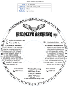 Wildlife Brewing Gravitation Golden Ale