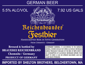 Brauerei Reichenbrand Festbier