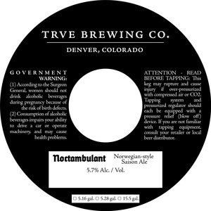 Noctambulant Norwegian-style Saison Ale