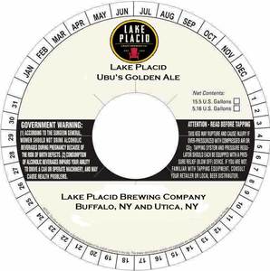 Lake Placid Ubu's Golden Ale