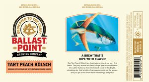 Ballast Point Tart Peach Kolsch July 2017