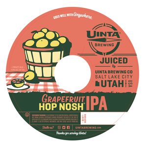 Uinta Brewing Company Grapefruit Hop Nosh