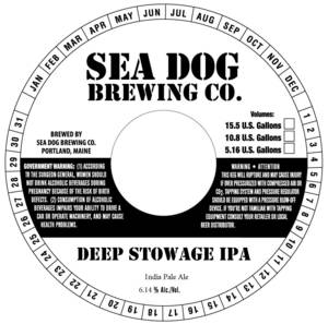 Sea Dog Brewing Co. Deep Stowage IPA