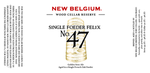 New Belgium Brewing Single Foeder Felix No. 47 July 2017