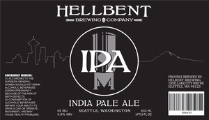 Hellbent Brewing Company Hellbent IPA July 2017