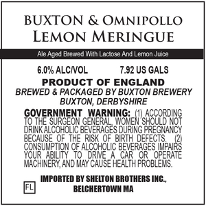 Buxton Brewery Lemon Meringue July 2017