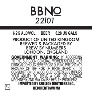 Brew By Numbers 22/01