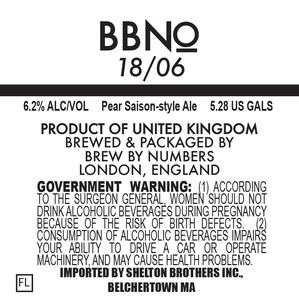 Brew By Numbers 18/06 July 2017