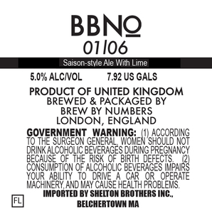 Brew By Numbers 01/06 July 2017