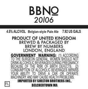 Brew By Numbers 20/06