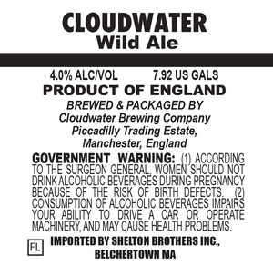 Cloudwater Wild Ale July 2017