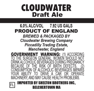 Cloudwater Draft Ale July 2017