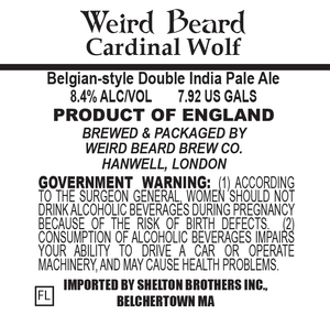 Weird Beard Cardinal Wolf July 2017