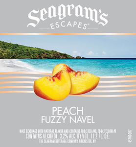 Seagram's Escapes Peach Fuzzy Navel July 2017
