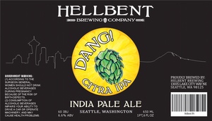 Hellbent Brewing Company Dang! Citra IPA July 2017