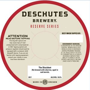 Deschutes Brewery The Dissident