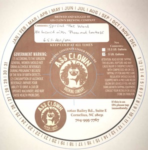 Ass Clown Brewing Company Spread The Word