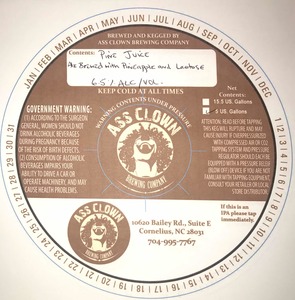 Ass Clown Brewing Company Pine Juice
