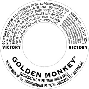 Victory Golden Monkey July 2017