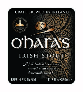 O'hara's Irish Stout July 2017