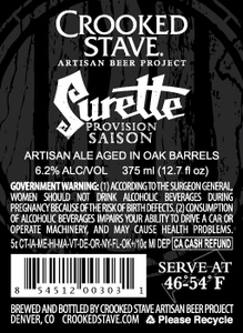 Crooked Stave Artisan Beer Project Surette Provision Saison