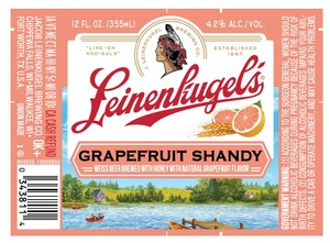 Leinenkugel's Grapefruit Shandy July 2017