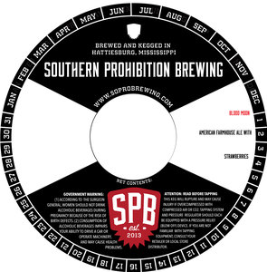 Southern Prohibition Brewing Blood Moon