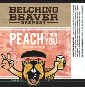 Belching Beaver Brewery Peach Be With You July 2017