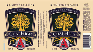 Avery Brewing Co. Chai High July 2017