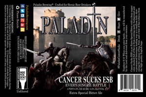 Paladin Brewing Cancer Sucks Esb