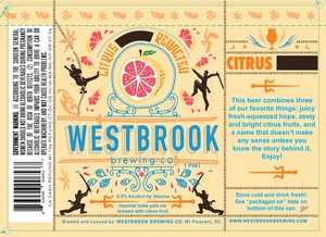 Westbrook Brewing Company Citrus Redacted