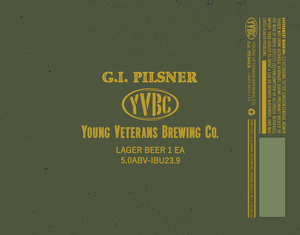 Young Veterans Brewing Co. G.i. Pilsner July 2017
