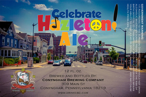 Conyngham Brewing Company Celebrate Hazleton Ale July 2017