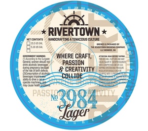 The Rivertown Brewing Company, LLC No 3984
