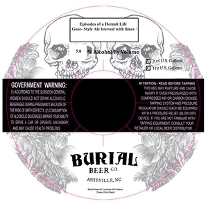 Burial Beer Co. Episodes Of A Hermit Life