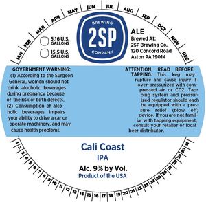 2sp Brewing Company Cali Coast