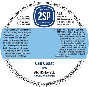 2sp Brewing Company Cali Coast July 2017