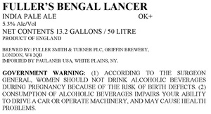 Fuller's Bengal Lancer