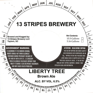 13 Stripes Brewery Liberty Tree July 2017