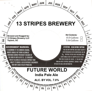 13 Stripes Brewery Future World July 2017