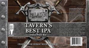 Paladin Brewing Tavern's Best IPA July 2017