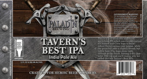 Paladin Brewing Tavern's Best IPA