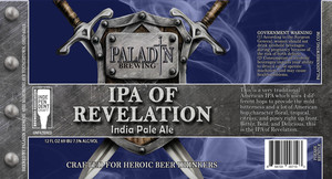 Paladin Brewing IPA Of Revelation