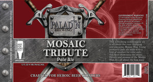 Paladin Brewing Mosaic Tribute