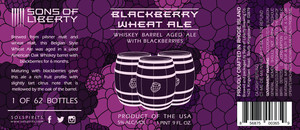Sons Of Liberty Blackberry Wheat Ale