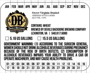 Devils Backbone Sweet Virginia Dunkel